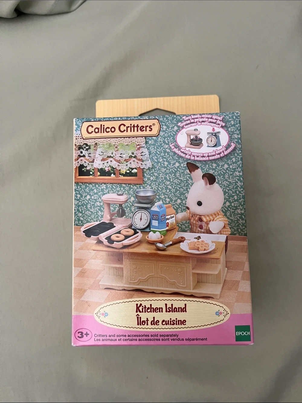 calico critters kitchen island